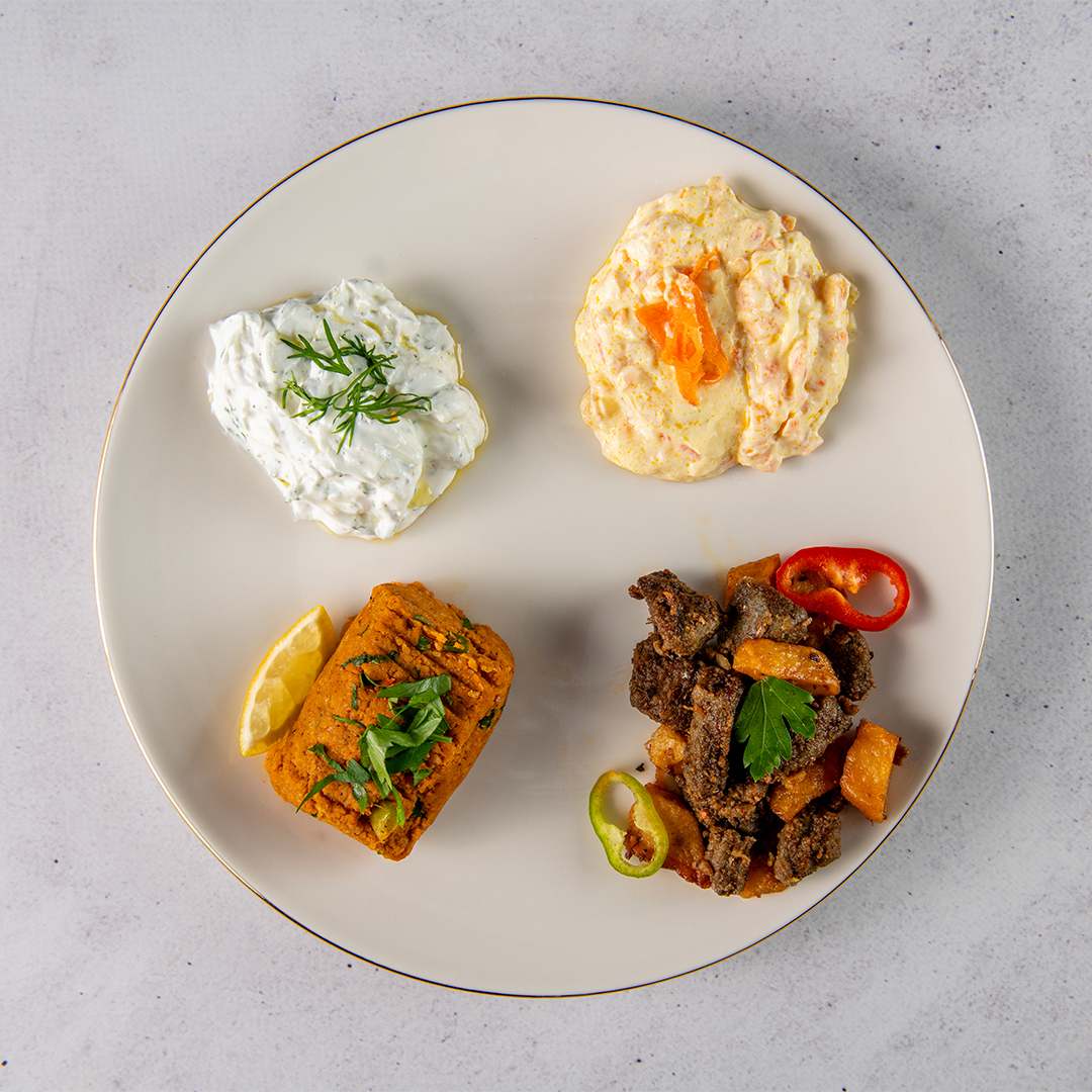 DÖRTLÜ MEZE TABAĞI LÜXX